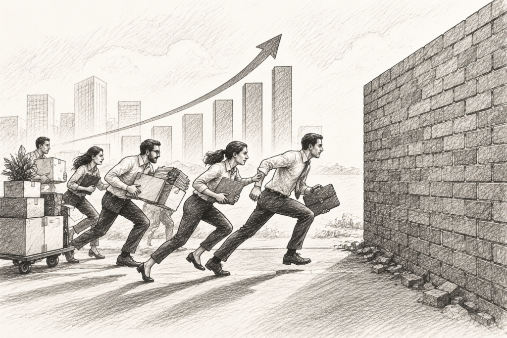 Business running into Operational Wall
